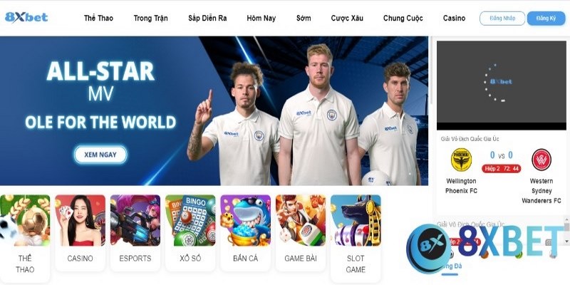 Những ưu điểm tạo nên thương hiệu 8xbet cx