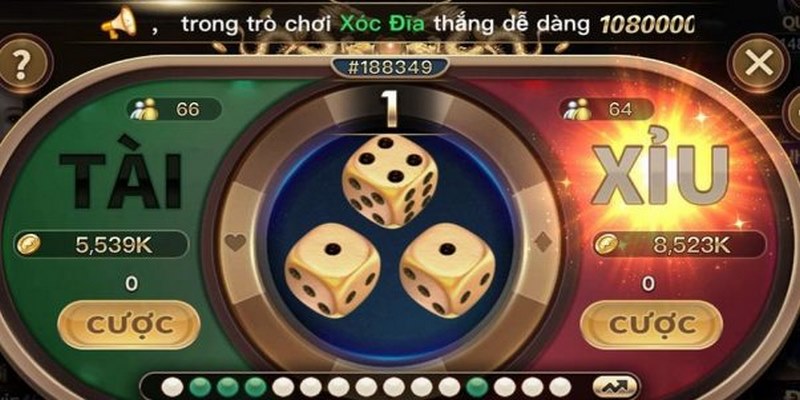 Game Tài Xỉu - Trò chơi nổi tiếng tại sòng bạc